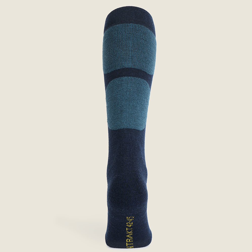 Pyrope Merino Blend Padded Socks (Navy)