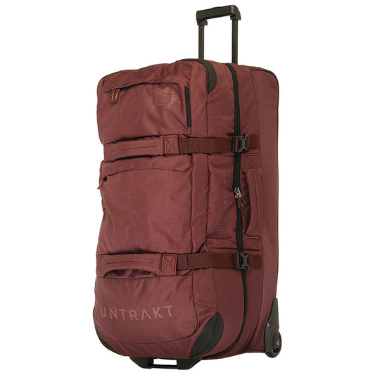 110L Split Roller Wheeled Bag (Burgundy) | Untrakt