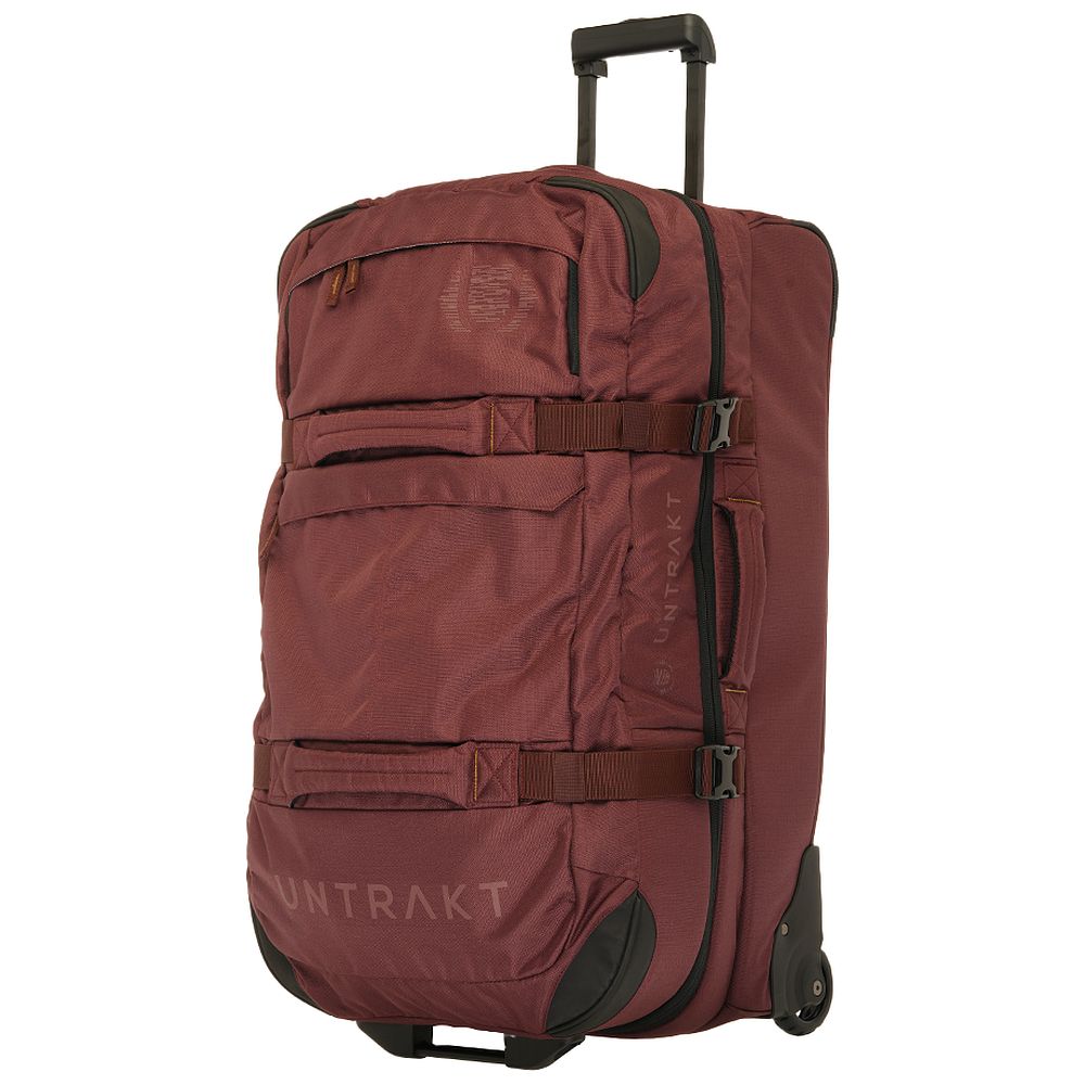 85L Split Roller Wheeled Bag (Burgundy) | Untrakt