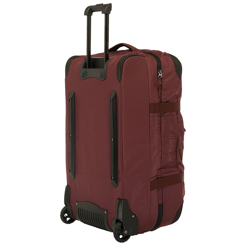 85L Split Roller Wheeled Bag (Burgundy) | Untrakt