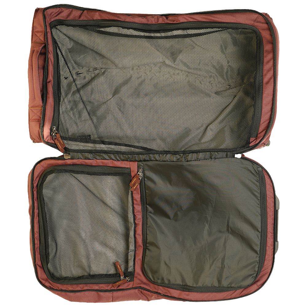 85L Split Roller Wheeled Bag (Burgundy) | Untrakt
