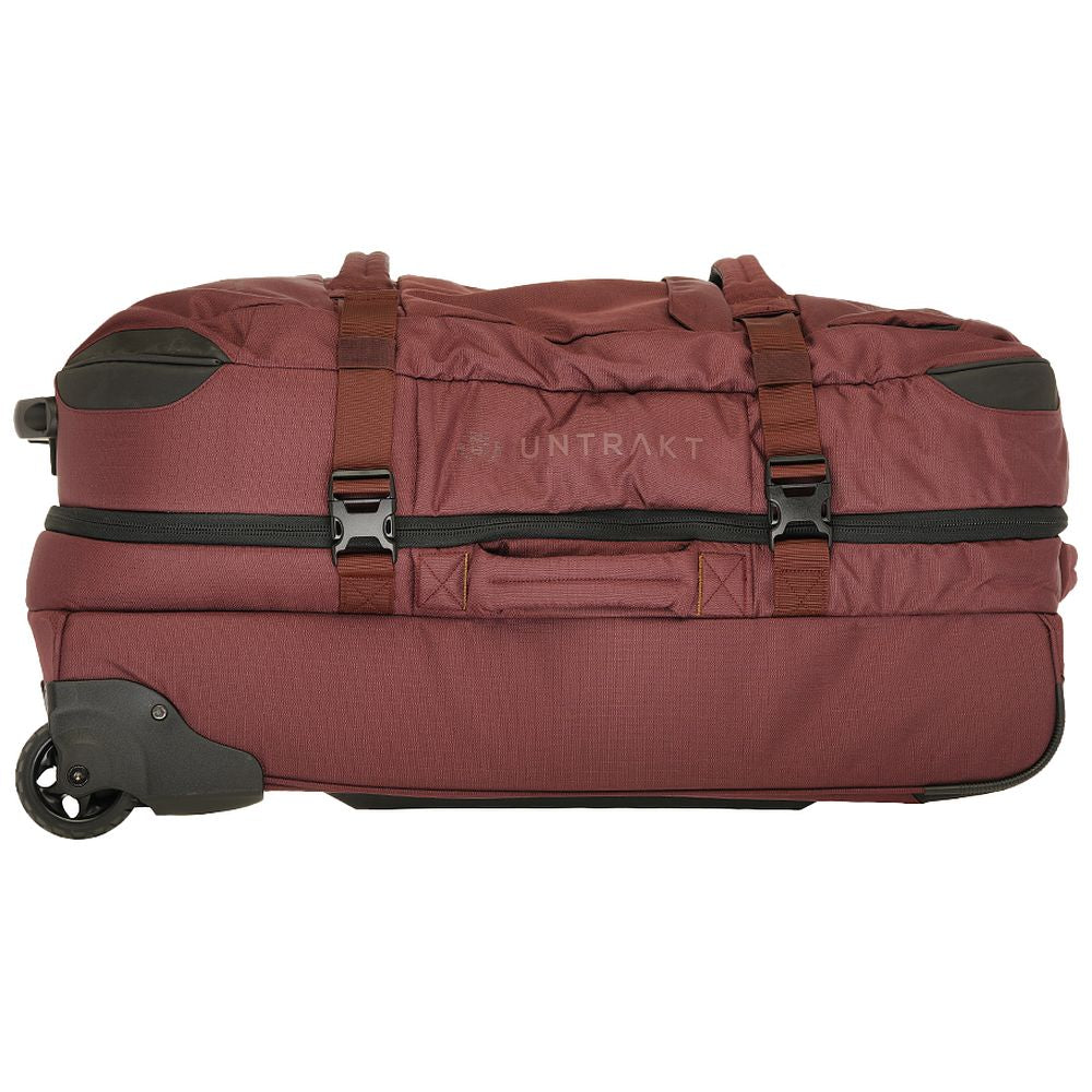 85L Split Roller Wheeled Bag (Burgundy) | Untrakt