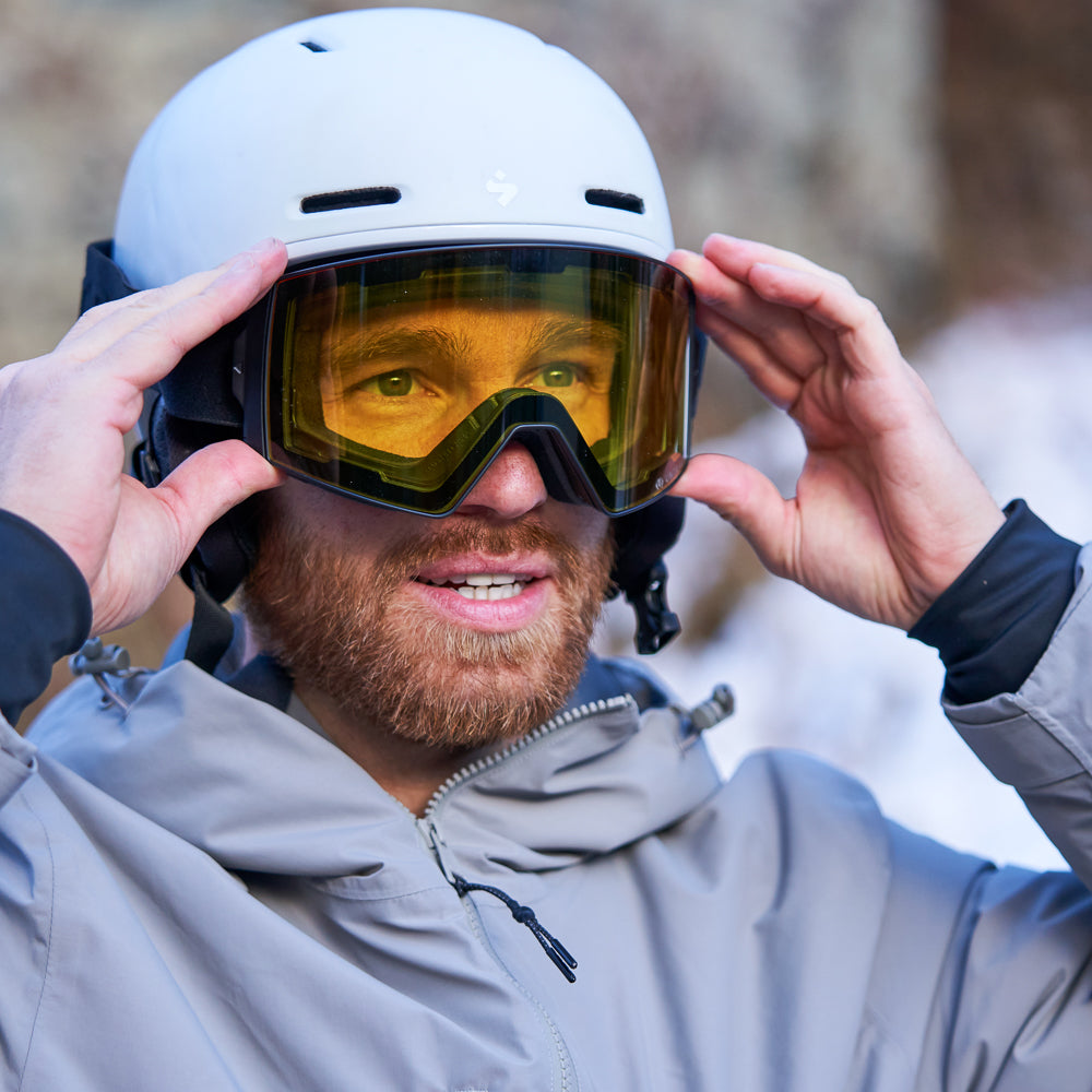 Arkose Low-Light Ski Goggle Lens (Hi-Visibility Sulfur/Black) | Untrakt