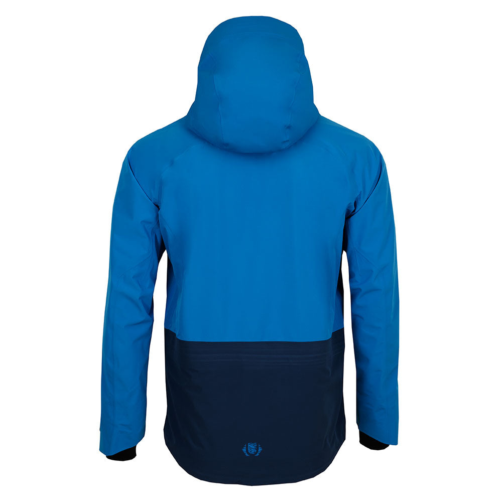 Mens Obsidian Pro 3L Shell Jacket (Bluebird/Ink) | Untrakt