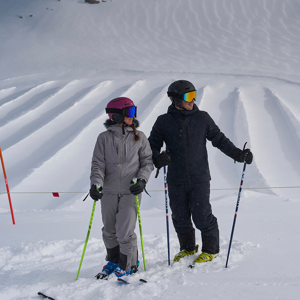 Mens Tephra 2L Insulated Ski Jacket (Black) | Untrakt