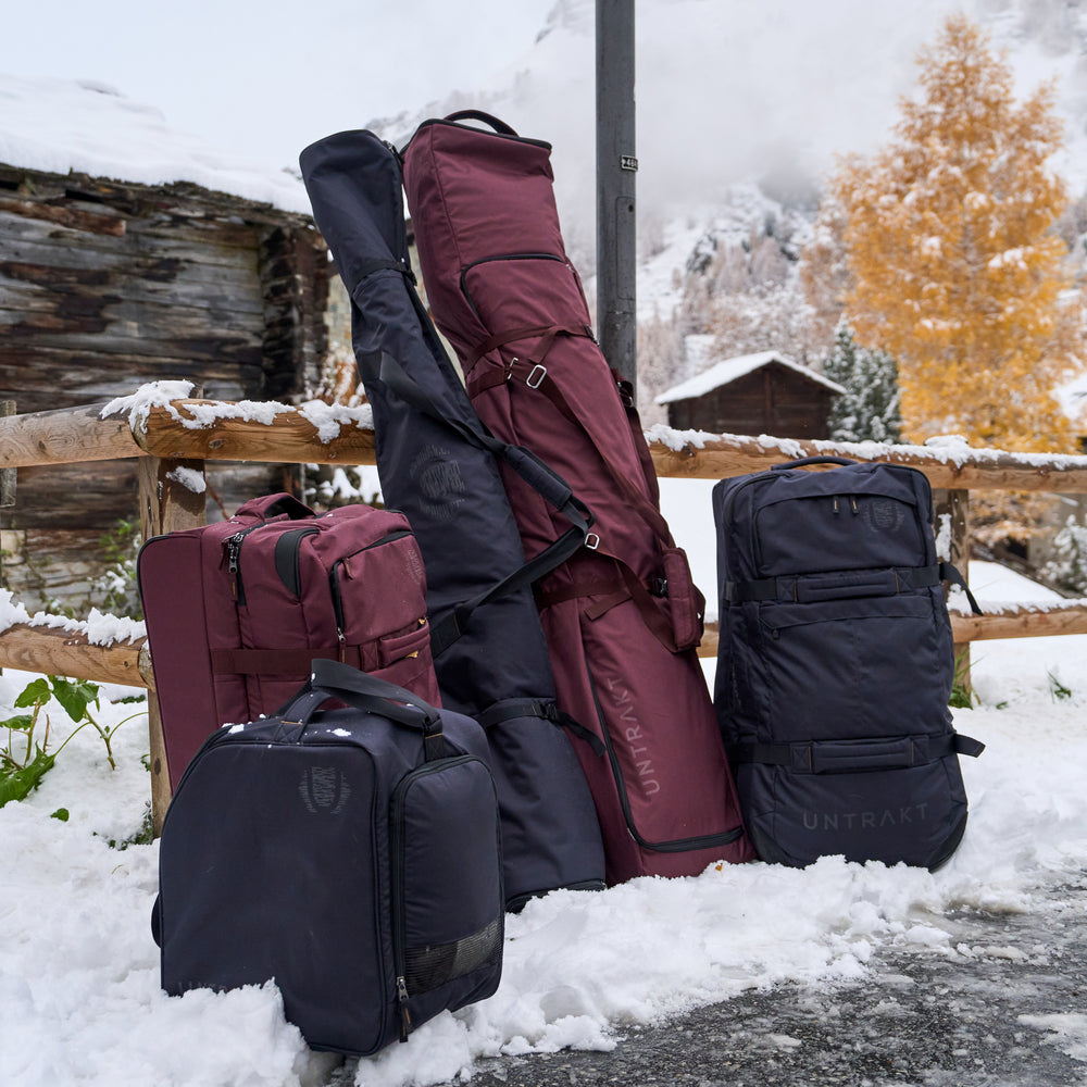 Ski Boot & Helmet Boot Bag (Coal) | Untrakt