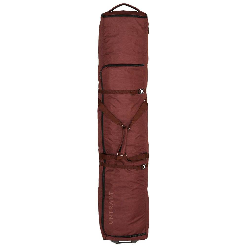 Ski Roller Bag (Burgundy) | Untrakt