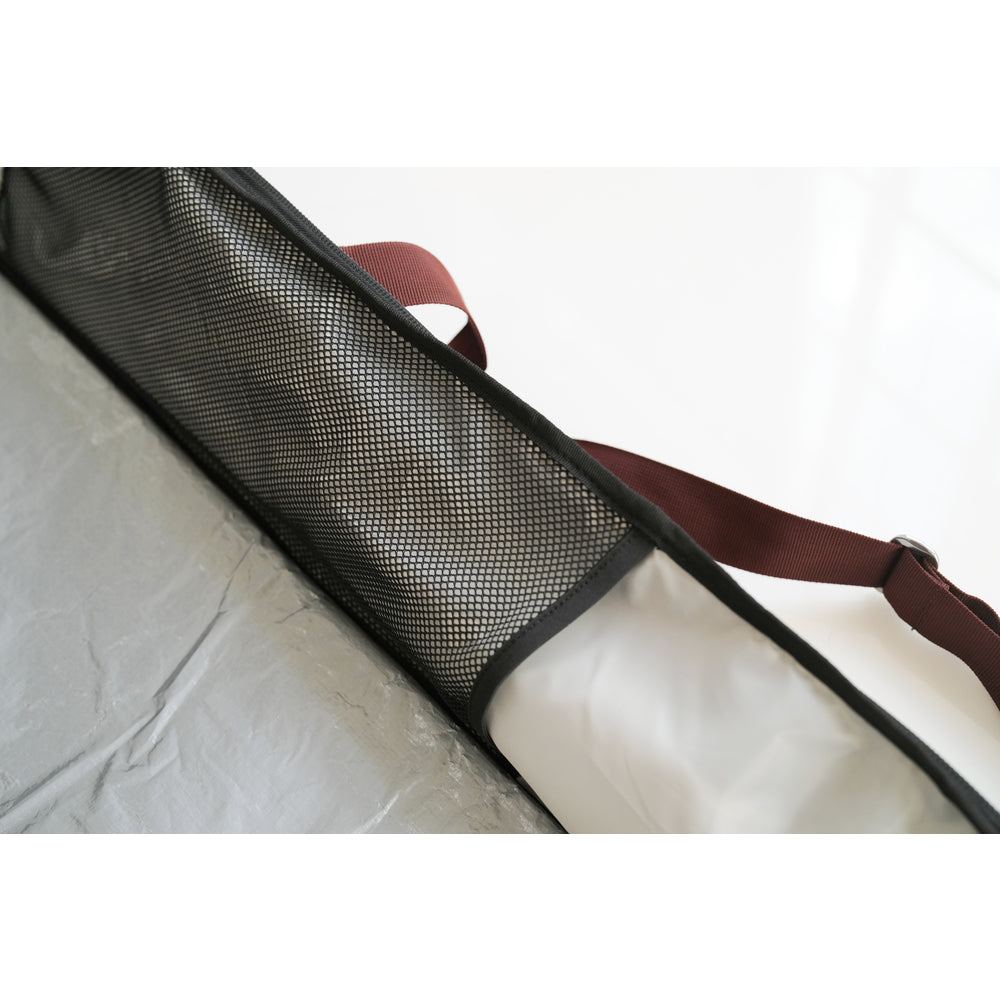 Ski Roller Bag (Burgundy) | Untrakt