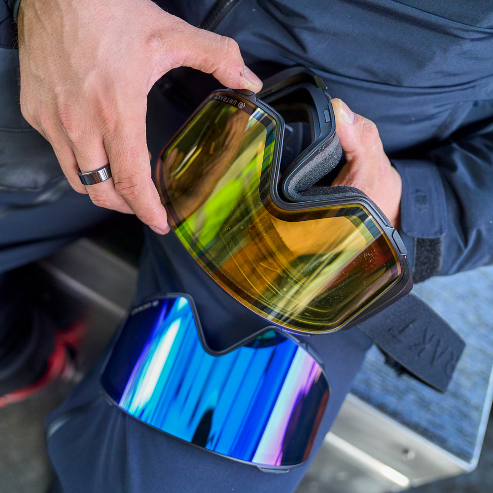 Sphene Low-Light Ski Goggle Lens (Hi-Visibility Sulfur/Black) | Untrakt