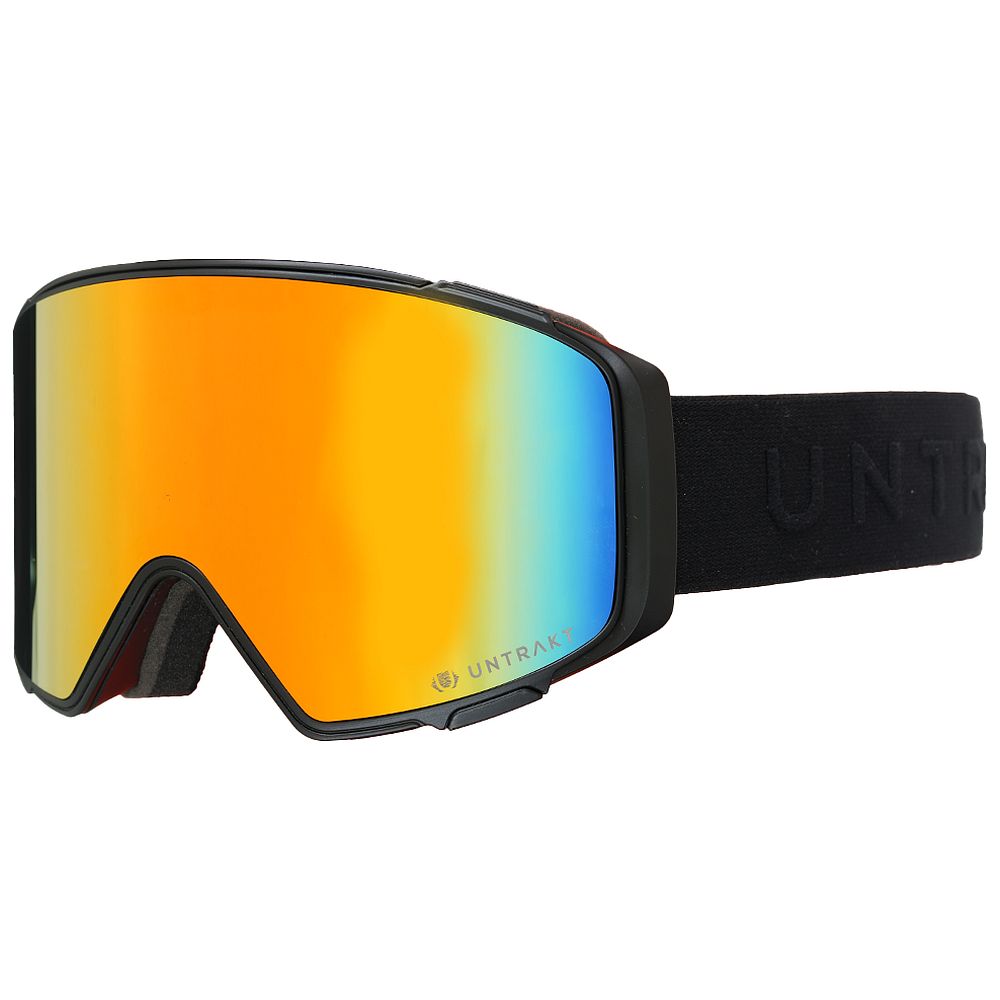 black snowboard goggles Sphene Ski & Snowboarding Goggles (Black/Igneous Red)