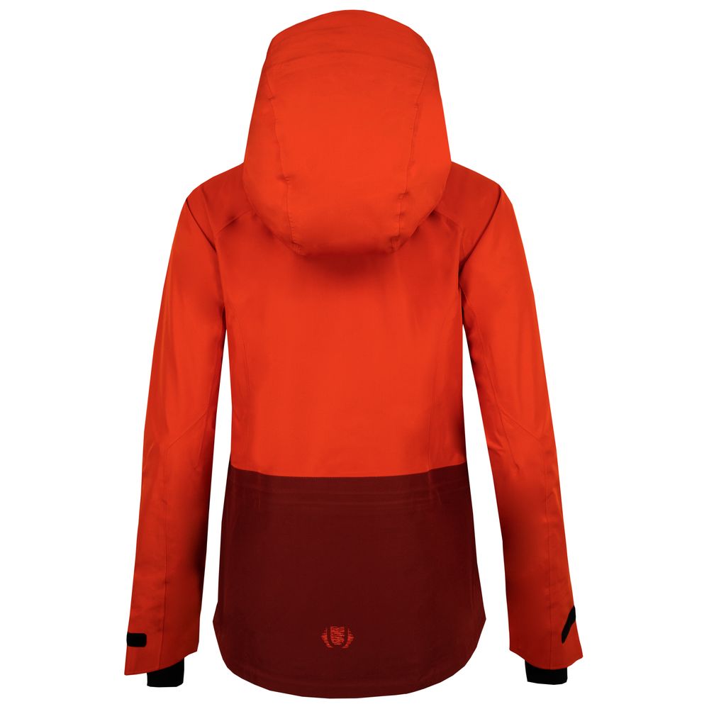 Womens Obsidian Pro 3L Shell Jacket (Beacon/Rust) | Untrakt