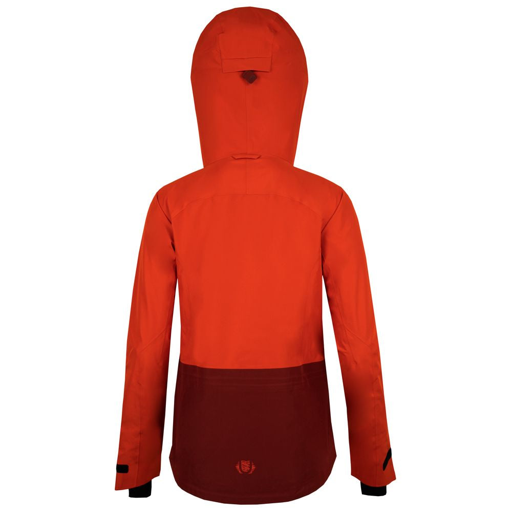 Womens Obsidian Pro 3L Shell Jacket (Beacon/Rust) | Untrakt