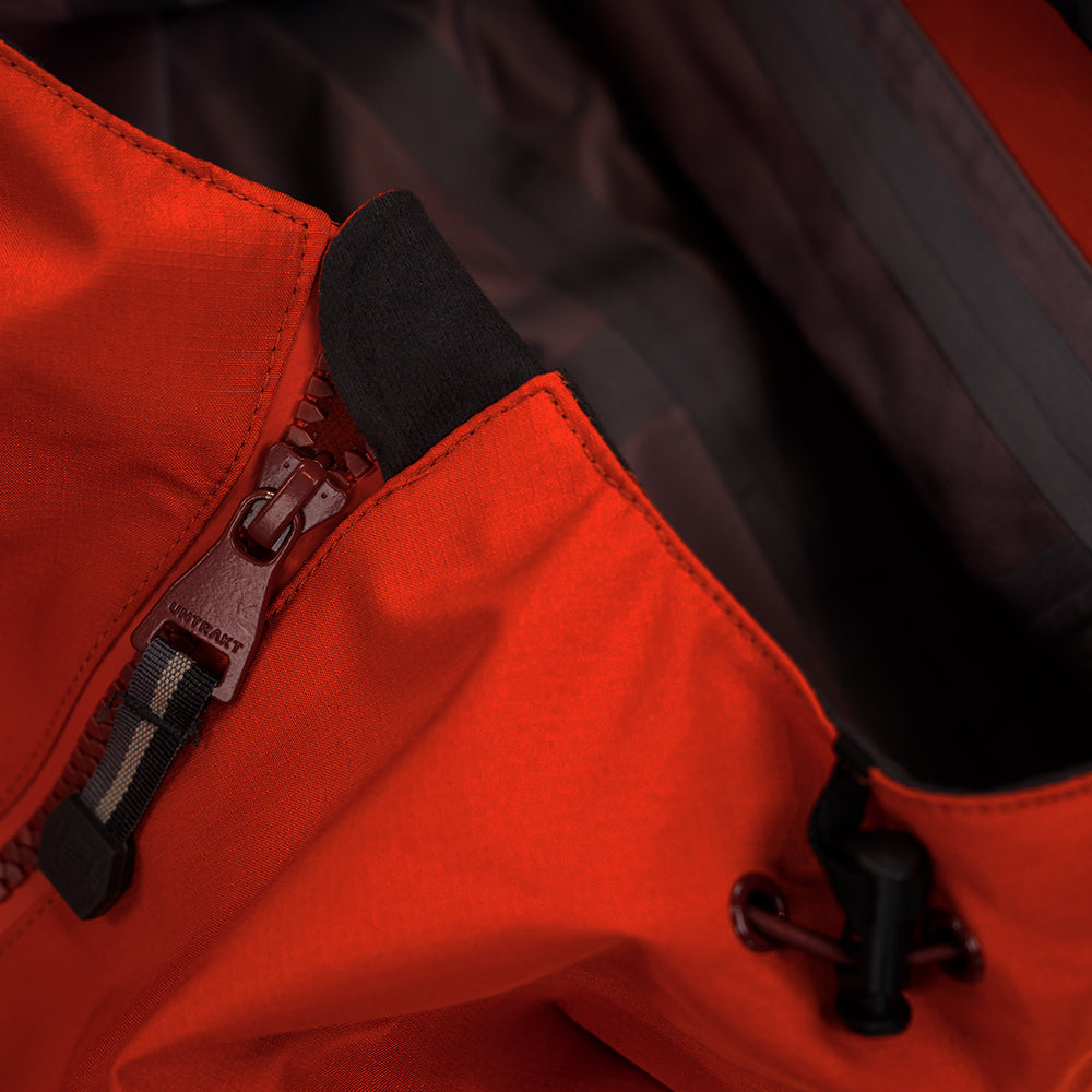 Womens Obsidian Pro 3L Shell Jacket (Beacon/Rust) | Untrakt