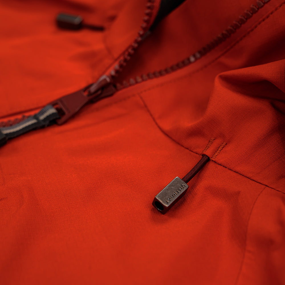 Womens Obsidian Pro 3L Shell Jacket (Beacon/Rust) | Untrakt