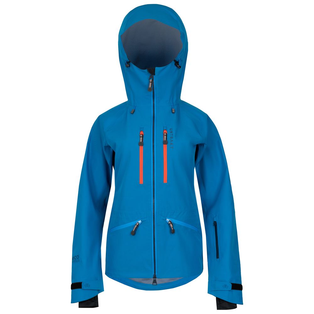 Womens Obsidian Pro 3L Shell Jacket (Bluebird) | Untrakt