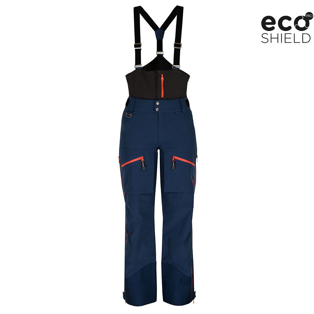 Womens Obsidian Pro 3L Trousers (Ink/Beacon) | Untrakt