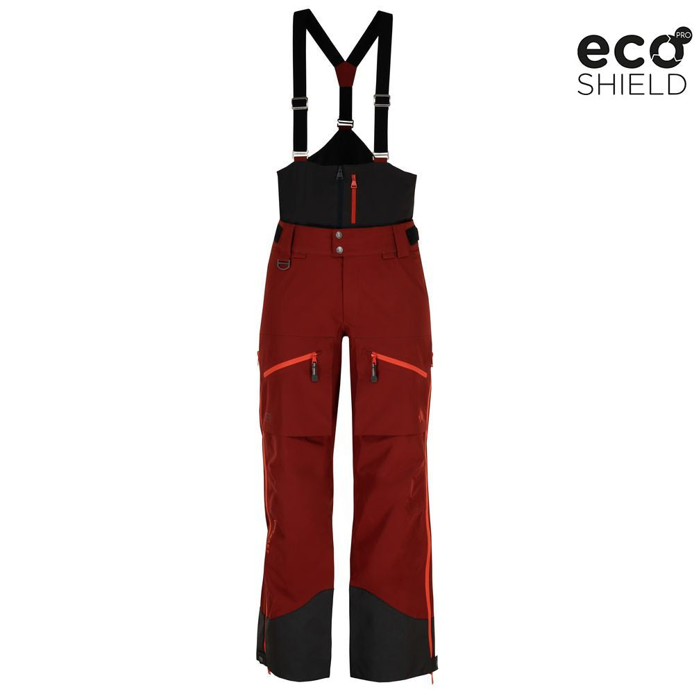 Womens Obsidian Pro 3L Trousers (Rust/Beacon) | Untrakt