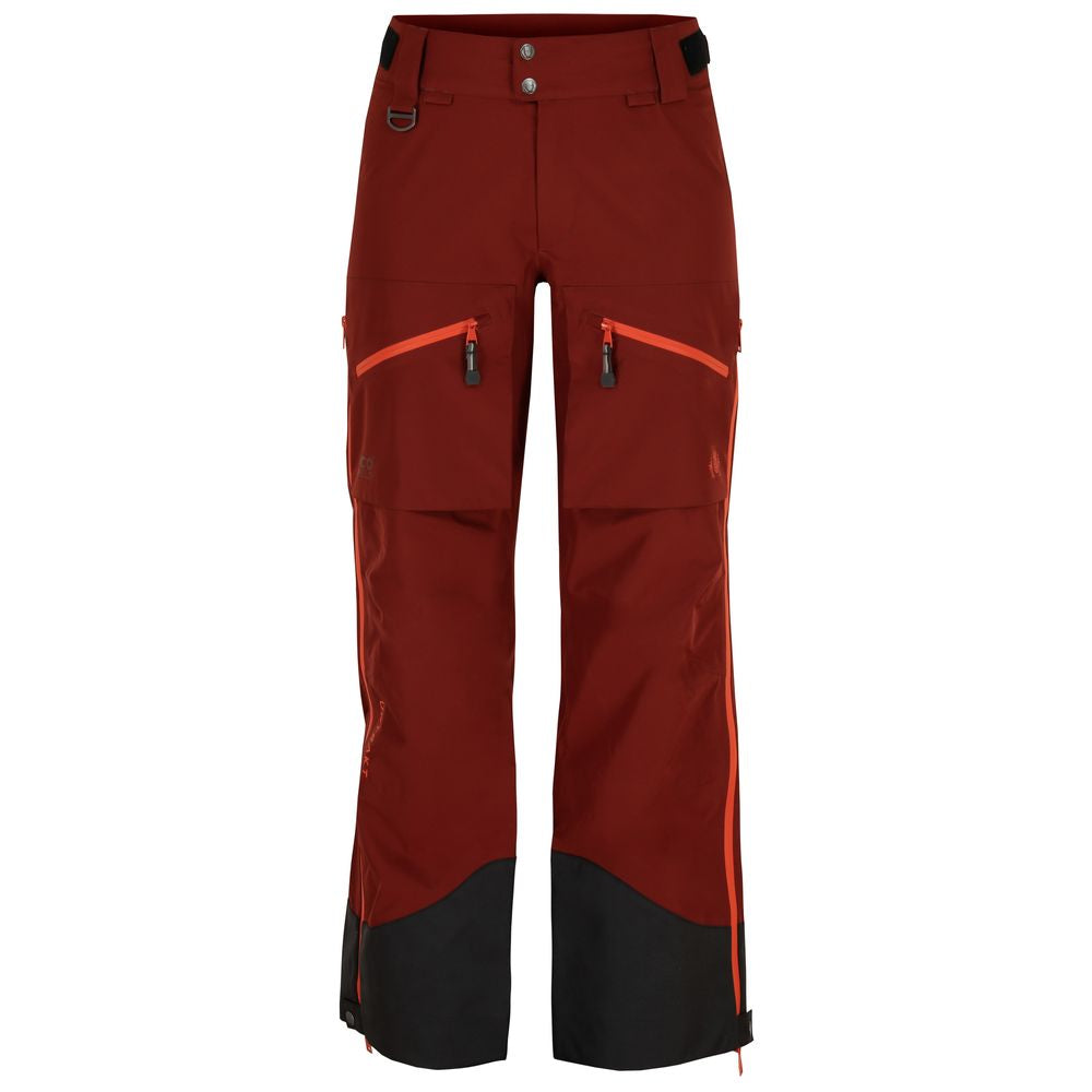Womens Obsidian Pro 3L Trousers (Rust/Beacon) | Untrakt