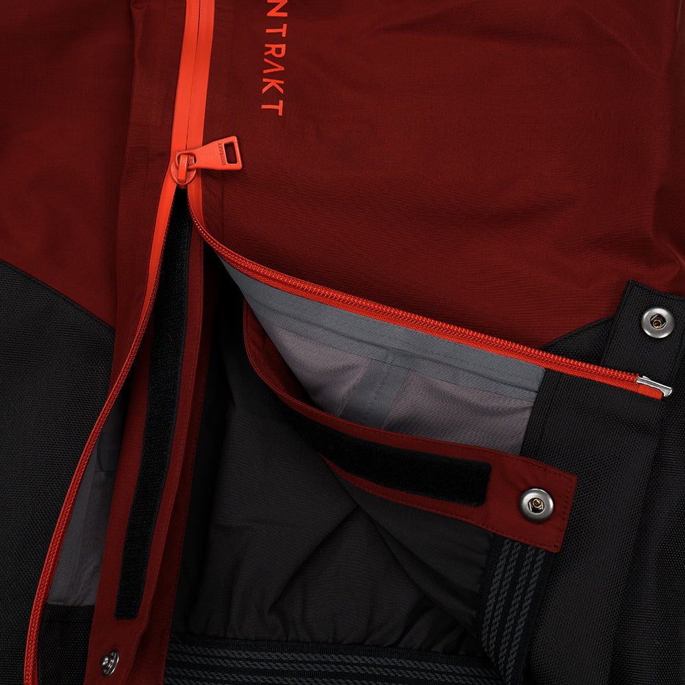 Womens Obsidian Pro 3L Trousers (Rust/Beacon) | Untrakt