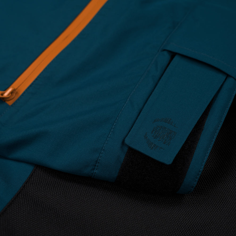 Womens Obsidian Pro 3L Trousers (Teal/Mustard) | Untrakt
