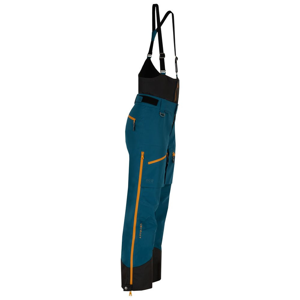 Womens Obsidian Pro 3L Trousers (Teal/Mustard) | Untrakt