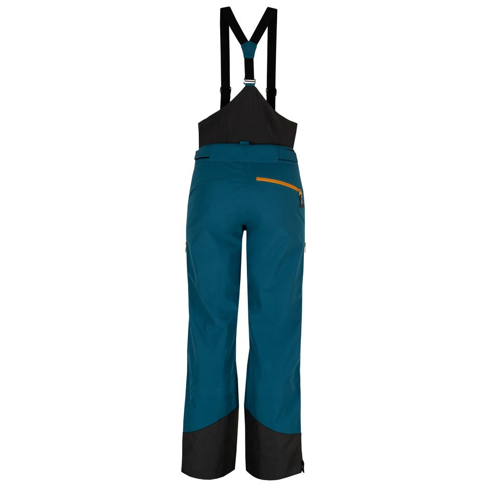 Womens Obsidian Pro 3L Trousers (Teal/Mustard) | Untrakt