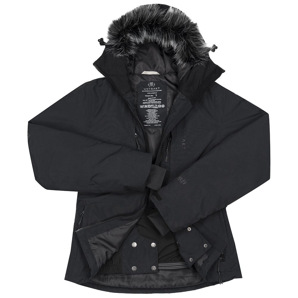 Womens Tephra 2L Insulated Ski Jacket (Black) | Untrakt