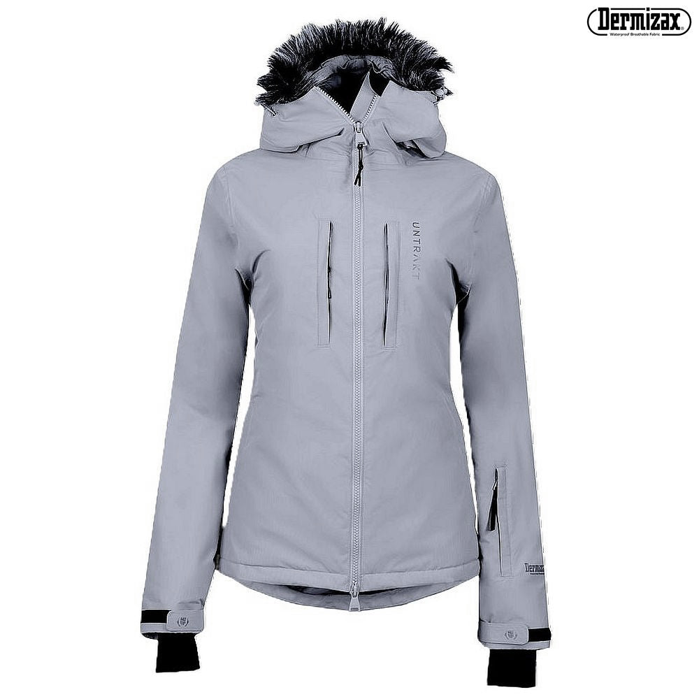 Womens Tephra 2L Insulated Ski Jacket (Moonrock) | Untrakt