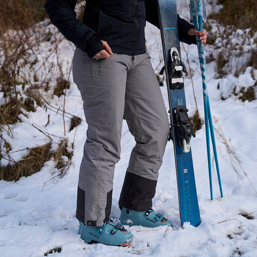 Womens Tephra 2L Insulated Ski Trousers (Moonrock) | Untrakt