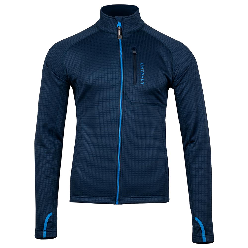 Untrakt Mens Andesine Fleece Jacket (Ink/Bluebird) - Unbound Supply Co.