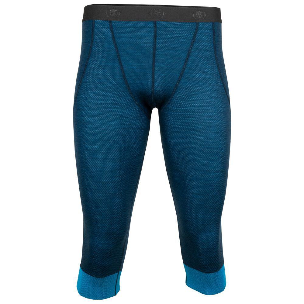 Untrakt Mens Celestine Merino Blend 3/4 Tights (Ink/Bluebird) - Unbound Supply Co.