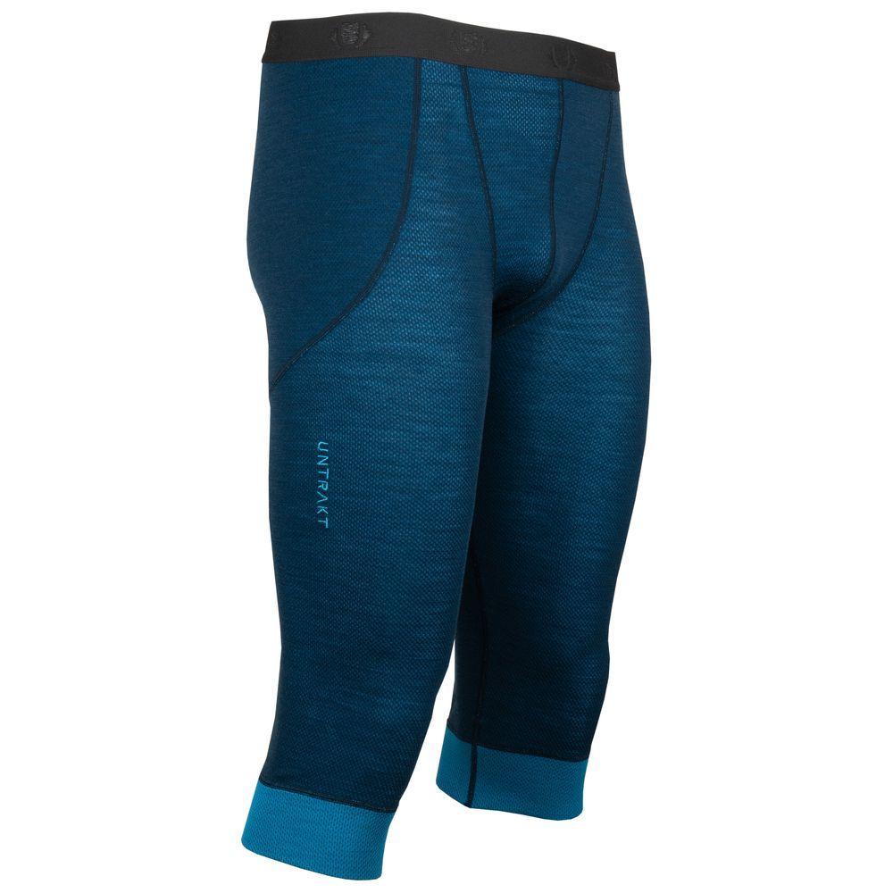Untrakt Mens Celestine Merino Blend 3/4 Tights (Ink/Bluebird) - Unbound Supply Co.