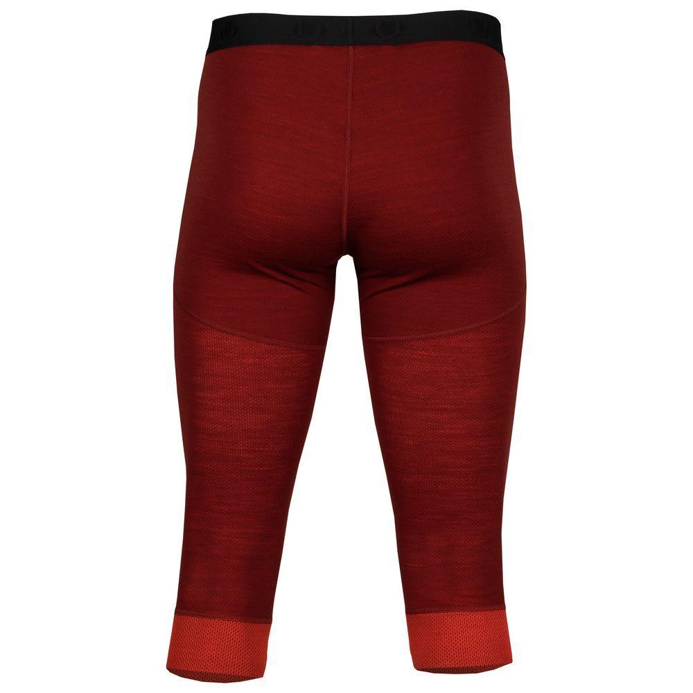 Untrakt Mens Celestine Merino Blend 3/4 Tights (Rust/Beacon) - Unbound Supply Co.