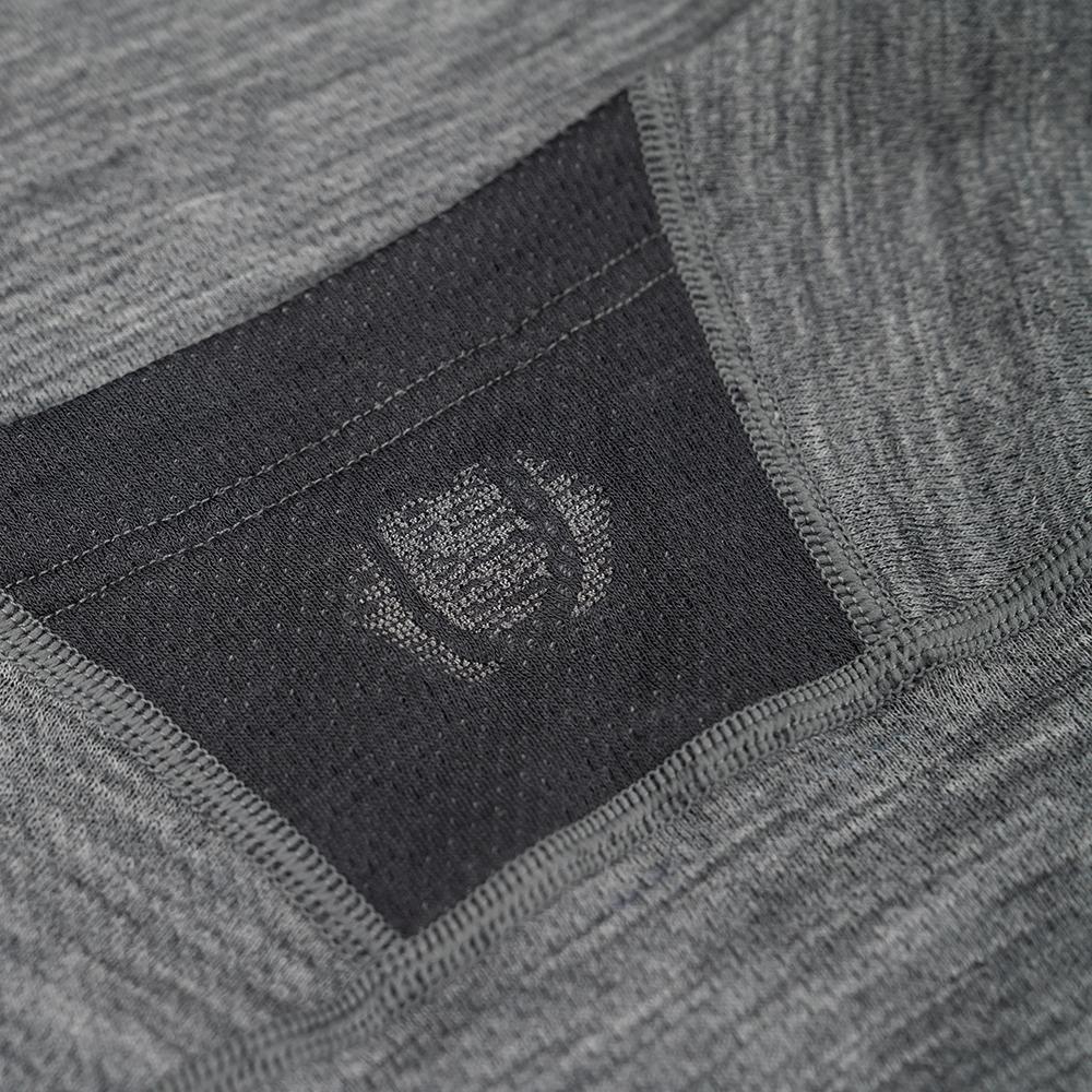 Untrakt Mens Celestine Merino Blend Long Sleeve Baselayer (Charcoal/Granite) - Unbound Supply Co.