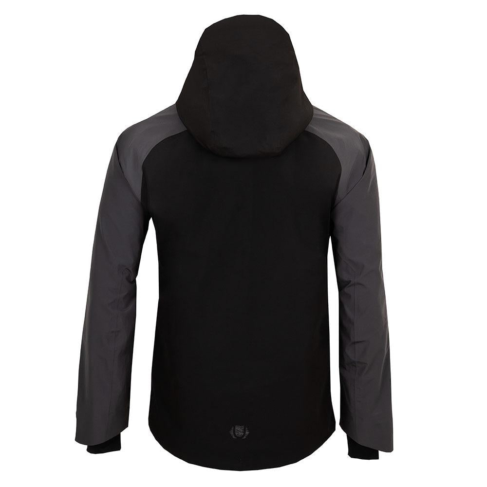 Untrakt Mens Feldspar 2L Shell Ski Jacket (Black/Granite) - Unbound Supply Co.