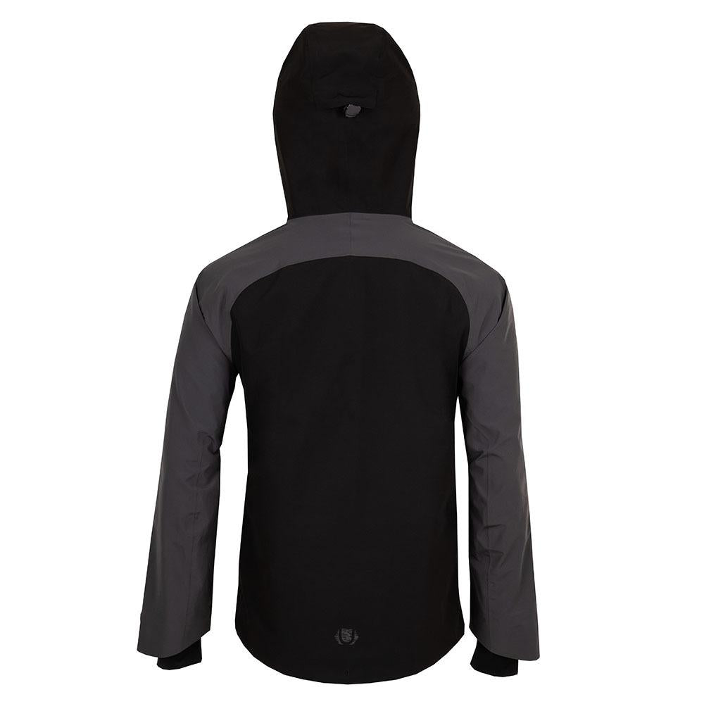 Untrakt Mens Feldspar 2L Shell Ski Jacket (Black/Granite) - Unbound Supply Co.