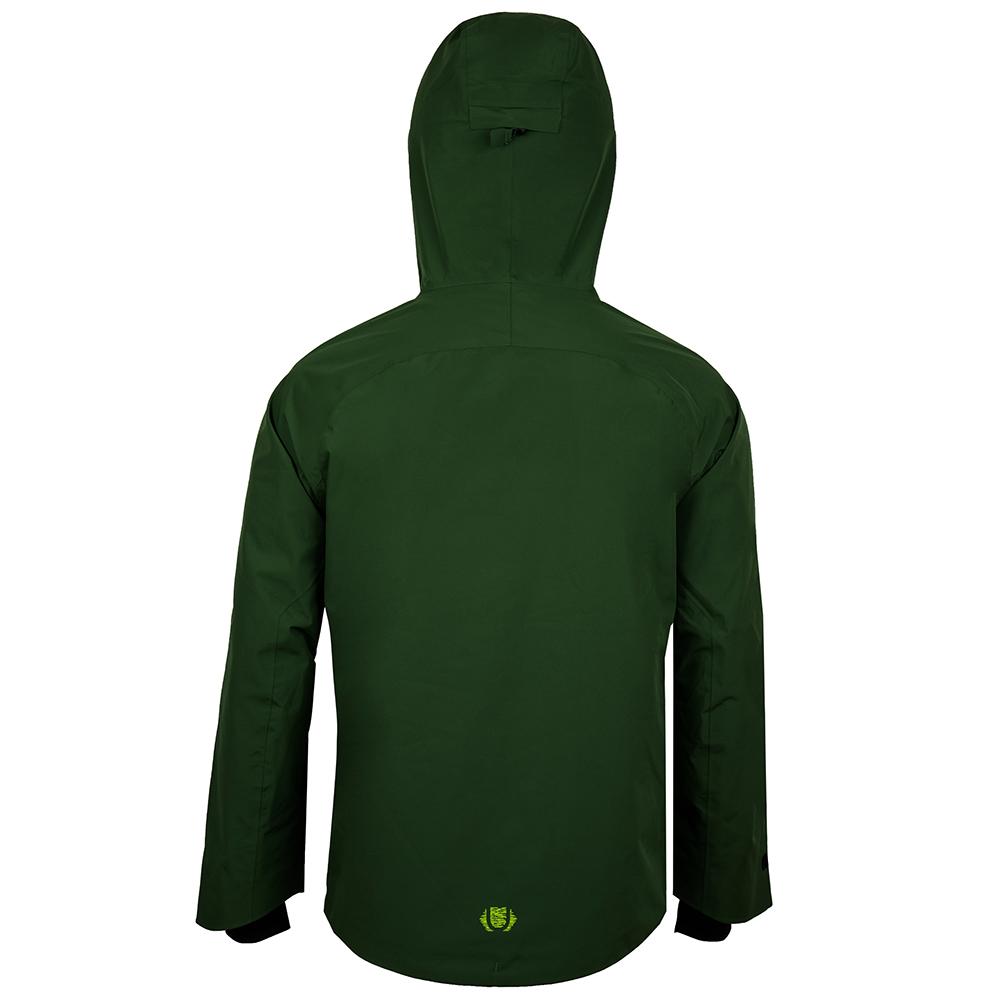 Untrakt Mens Feldspar 2L Shell Ski Jacket (Evergreen/Genepi/Ink) - Unbound Supply Co.