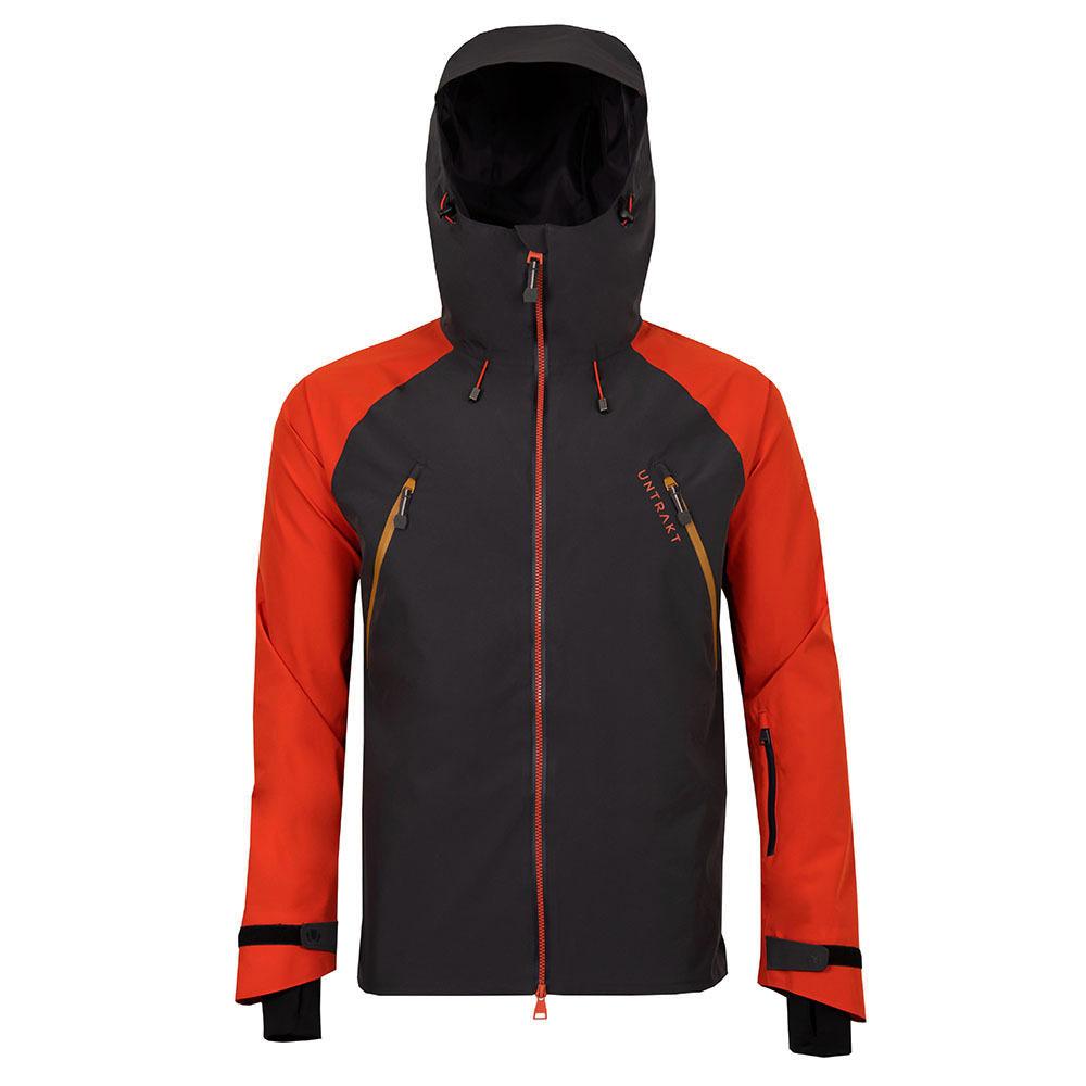 Untrakt Mens Feldspar 2L Shell Ski Jacket (Granite/Beacon) - Unbound Supply Co.