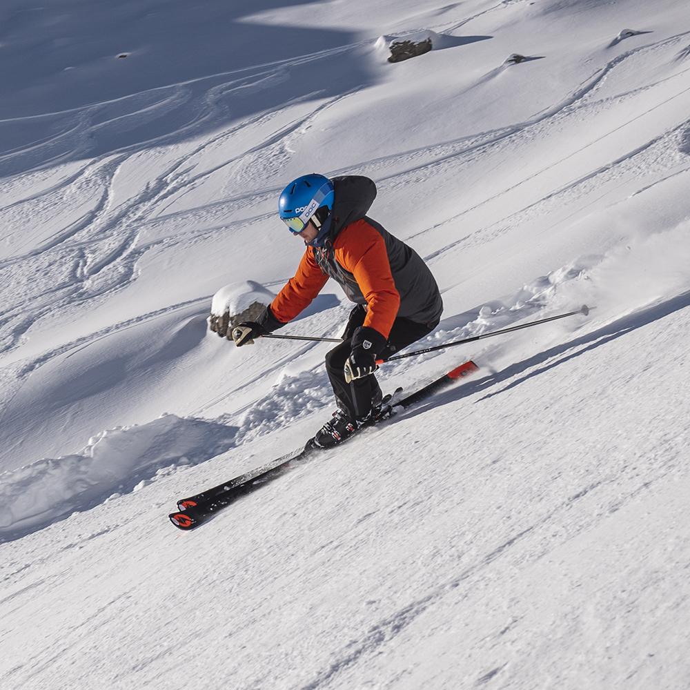 Untrakt Mens Feldspar 2L Shell Ski Jacket (Granite/Beacon) - Unbound Supply Co.