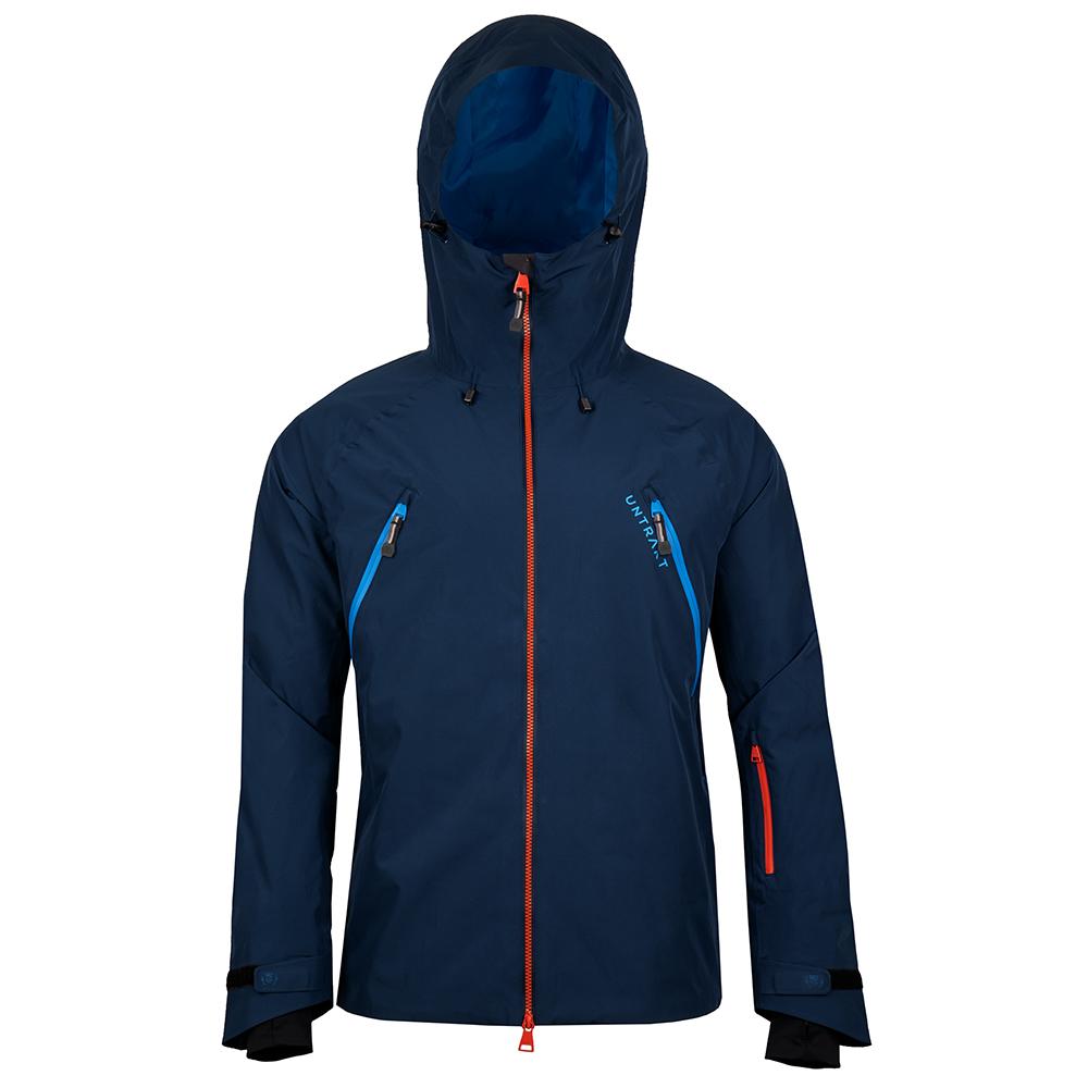 Untrakt Mens Feldspar 2L Shell Ski Jacket (Ink/Bluebird/Beacon) - Unbound Supply Co.