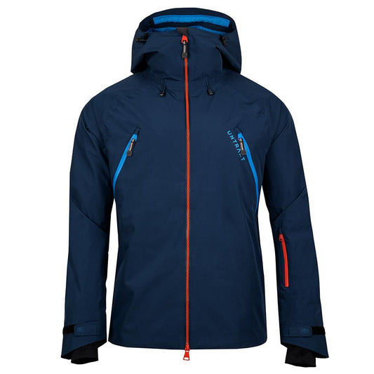 Untrakt Mens Feldspar 2L Shell Ski Jacket (Ink/Bluebird/Beacon) - Unbound Supply Co.