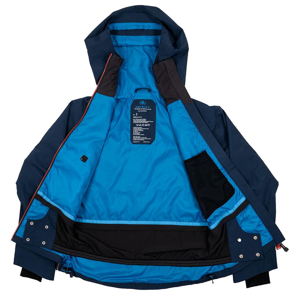 Untrakt Mens Feldspar 2L Shell Ski Jacket (Ink/Bluebird/Beacon) - Unbound Supply Co.
