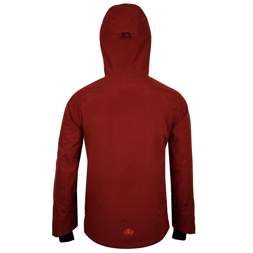 Untrakt Mens Feldspar 2L Shell Ski Jacket (Rust/Beacon/Ink) - Unbound Supply Co.