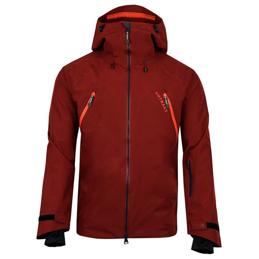 Untrakt Mens Feldspar 2L Shell Ski Jacket (Rust/Beacon/Ink) - Unbound Supply Co.