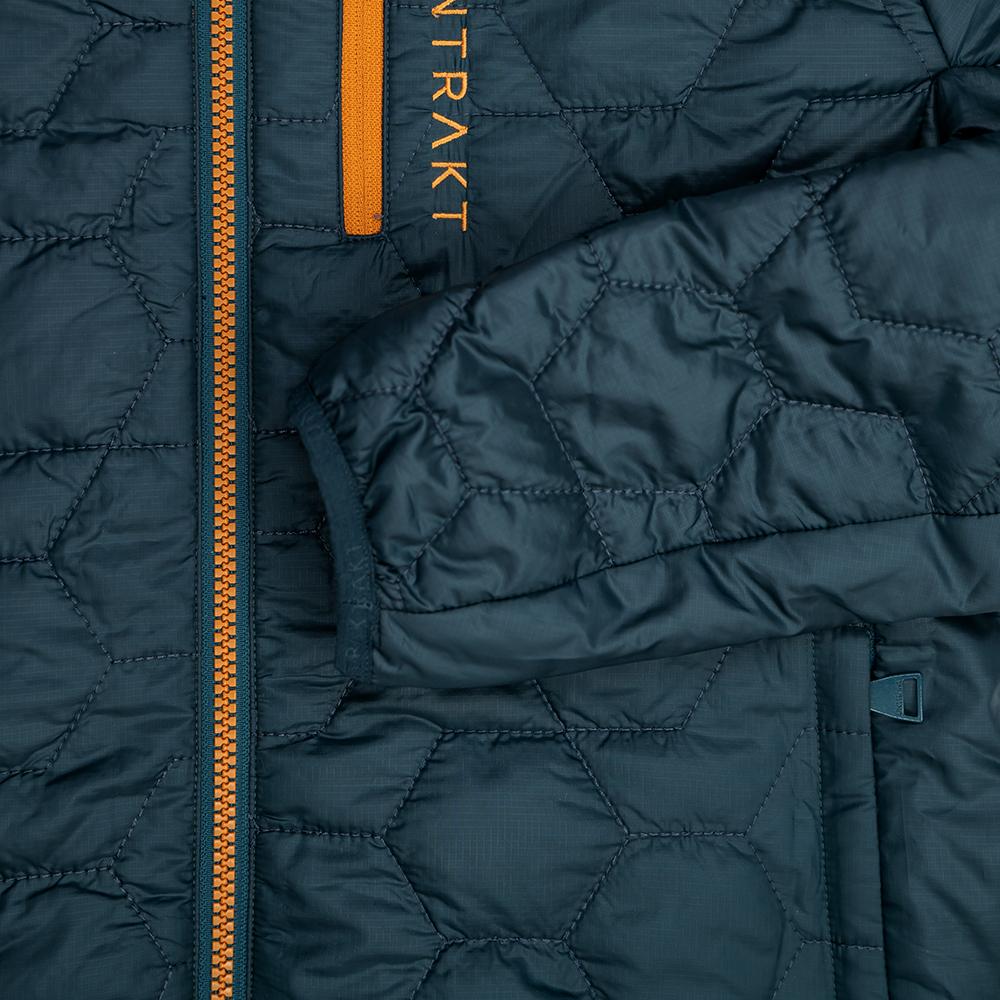 Untrakt Mens Microcline Mid Layer Jacket (Petrol/Mustard) - Unbound Supply Co.