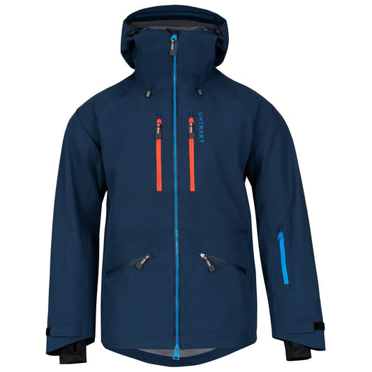 Untrakt Mens Obsidian 3L Shell Jacket (Ink) - Untrakt