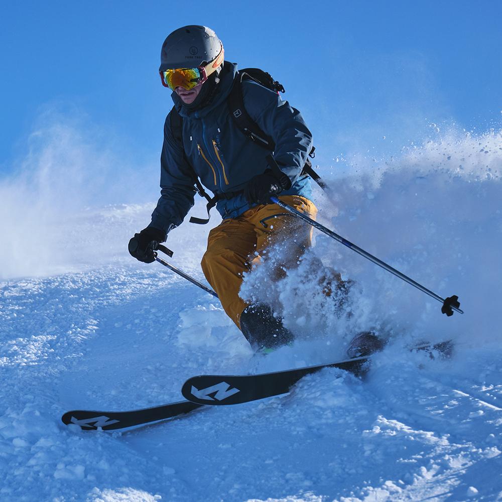 Untrakt Mens Obsidian 3L Shell Ski Jacket (Petrol/Teal) - Unbound Supply Co.
