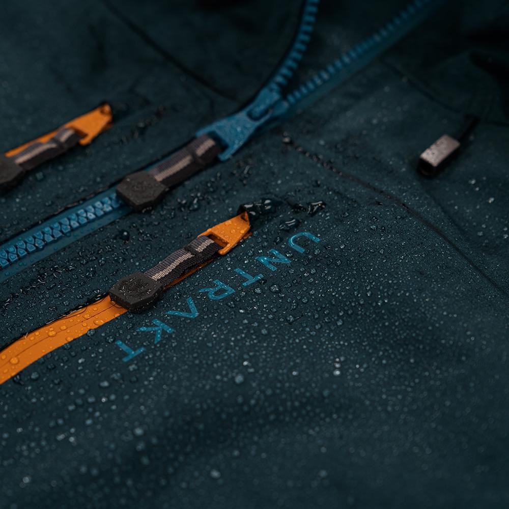 Untrakt Mens Obsidian 3L Shell Ski Jacket (Petrol/Teal) - Unbound Supply Co.