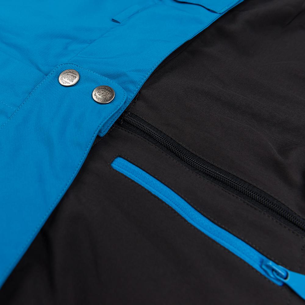 Untrakt Mens Obsidian 3L Shell Ski Trousers (Bluebird/Ink) - Unbound Supply Co.