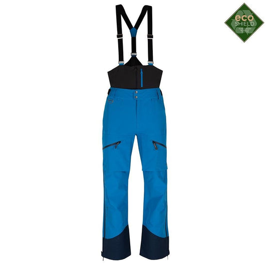 Untrakt Mens Obsidian 3L Shell Ski Trousers (Bluebird/Ink) - Unbound Supply Co.